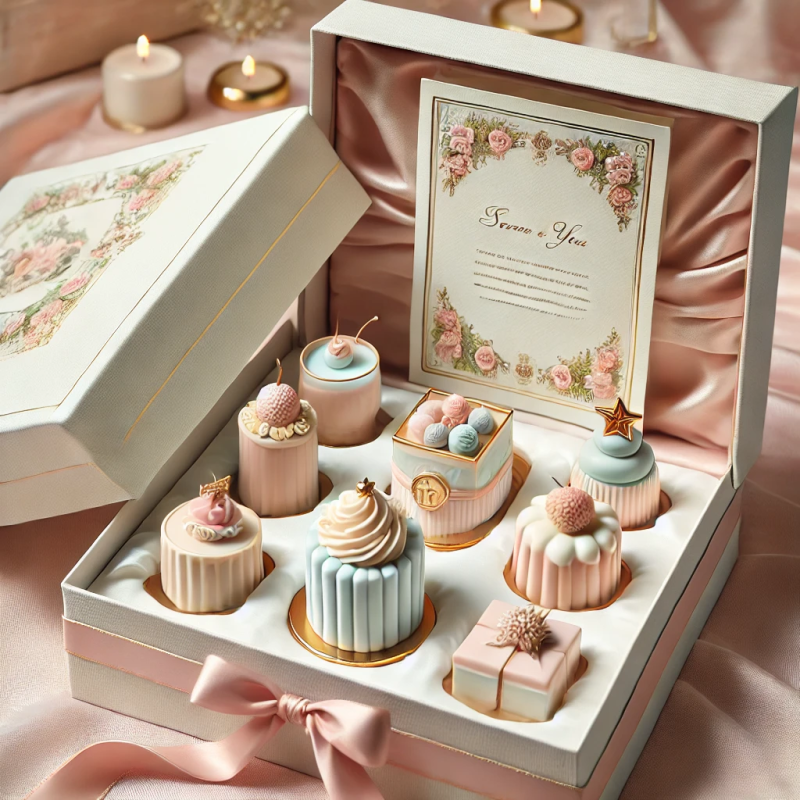 Hình ảnh AI minh họa Bộ quà tặng nến thơm Scentiqueamor