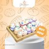 Sản phầm nến thơm bánh macaron