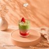 Ảnh minh họa cho Nến Thơm Tạo Hình Ly Matcha Latte Dâu_N008