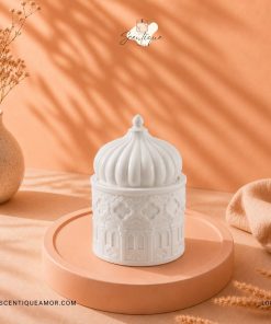 Ảnh minh họa cho Cốc Đựng Nến Họa Tiết Vintage_L003