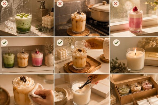 Ảnh minh họa cho Cách Bảo Quản Nến Thơm Giúp Giữ Hương Thơm Lâu Dài Nhất