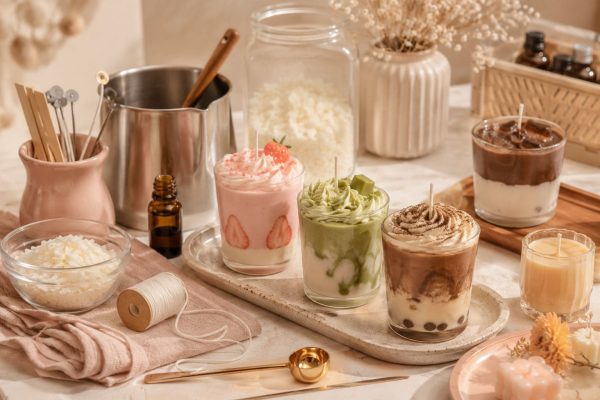 Cách làm nến đơn giản giúp người mới dễ dàng tạo nên những chiếc nến thơm handmade an toàn và có tính thẩm mỹ cao
