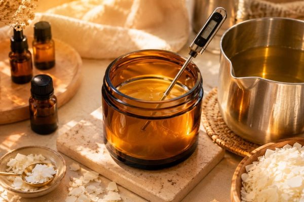 Tìm hiểu nhiệt độ nóng chảy của sáp nến và vai trò của nhiệt độ đối với chất lượng của nến thơm