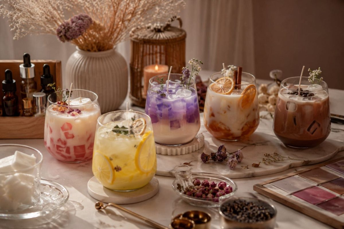 Ảnh minh họa cho Công Thức Nến Thơm Handmade Chi Tiết Từ Scentique Amor