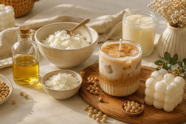 Cách làm sáp đậu nành tại nhà với nguyên liệu, dụng cụ và quy trình thực hiện an toàn để tạo nến thơm chất lượng