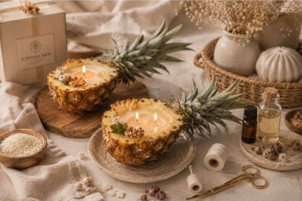 Cách làm nến trái thơm handmade đẹp mắt, thơm lâu, an toàn và cách bảo quản đúng cách