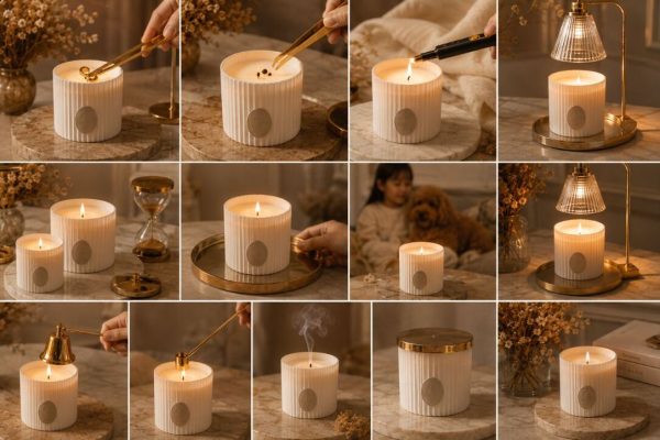 Dụng cụ đốt nến thơm chuyên dụng giúp chăm sóc nến đúng cách, đảm bảo an toàn và kéo dài thời gian sử dụng