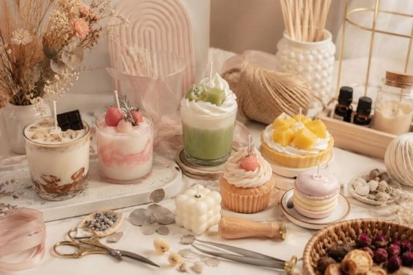 Trang trí nến thơm đẹp với nhiều phong cách sáng tạo giúp làm đẹp và tạo điểm nhấn cho không gian sống