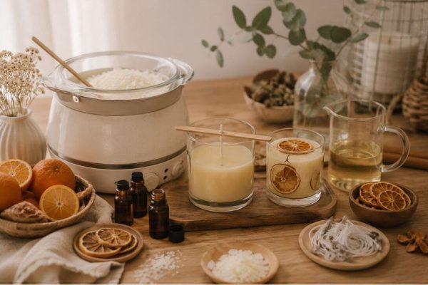 Ảnh minh họa cho Cách Làm Nến Thơm Trái Cây Tại Nhà, Hướng Dẫn Chi Tiết