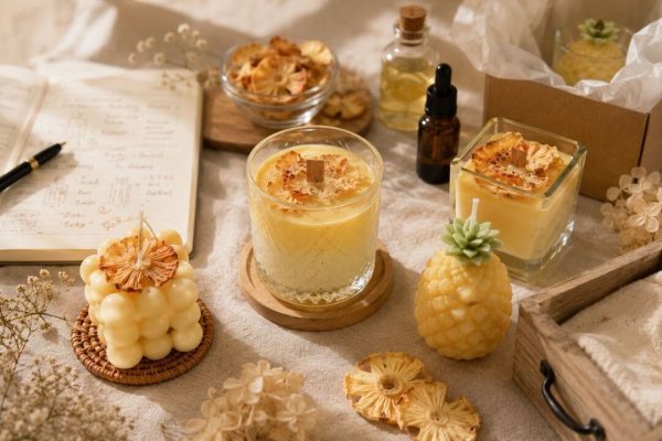 Ảnh minh họa cho Đốt Nến Trong Quả Dứa, Bí Quyết Tạo Hương Thơm Tự Nhiên