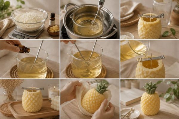 Cách làm nến trái thơm handmade đẹp mắt, thơm lâu, an toàn và cách bảo quản đúng cách