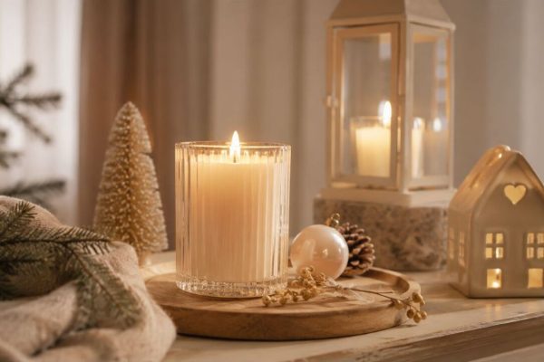 Trang trí nến thơm Noel an toàn, tinh tế với cách bố trí nến phù hợp và tạo không gian Giáng sinh ấm cúng