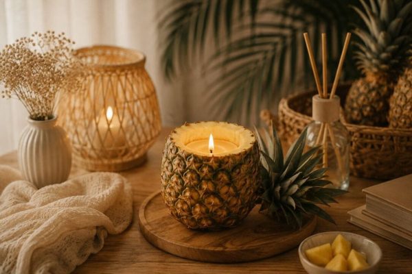 Cách làm trái thơm đốt nến đơn giản, tạo không gian thơm dịu, ấm cúng và tinh tế theo phong cách Scentique Amor