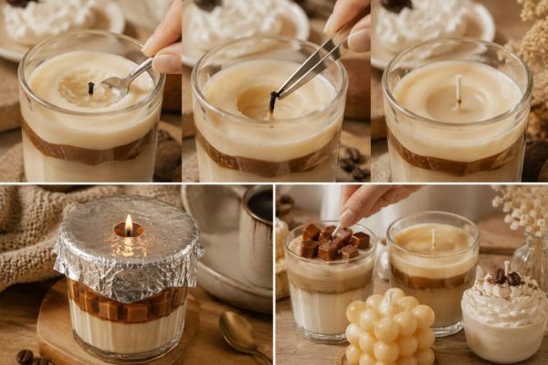 Hướng dẫn nhận biết và xử lý tình trạng bấc nến bị ngắn, giúp nến cháy ổn định, tỏa hương tốt và sử dụng an toàn, hiệu quả hơn