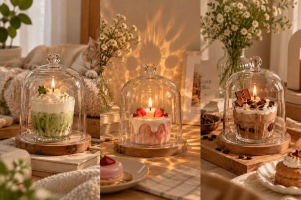 Ảnh minh họa cho Chụp Nến Thuỷ Tinh – Bí Quyết Kiến Tạo Không Gian Ấm Áp