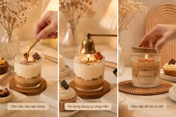 Ảnh minh họa cho Cách Tắt Nến Thơm Đúng Cách – Hướng Dẫn Toàn Diện