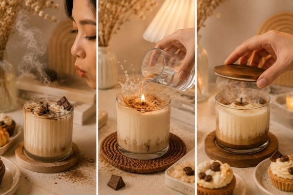 Cách tắt nến thơm đúng cách giúp bảo vệ bấc nến, hạn chế khói và đảm bảo an toàn trong quá trình sử dụng nến thơm