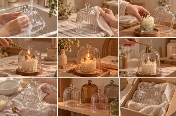 Ảnh minh họa cho Chụp Nến Thuỷ Tinh – Bí Quyết Kiến Tạo Không Gian Ấm Áp